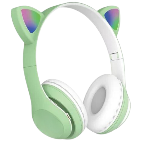 Fone de Ouvido Bluetooth com Orelha de Gato - Solo©