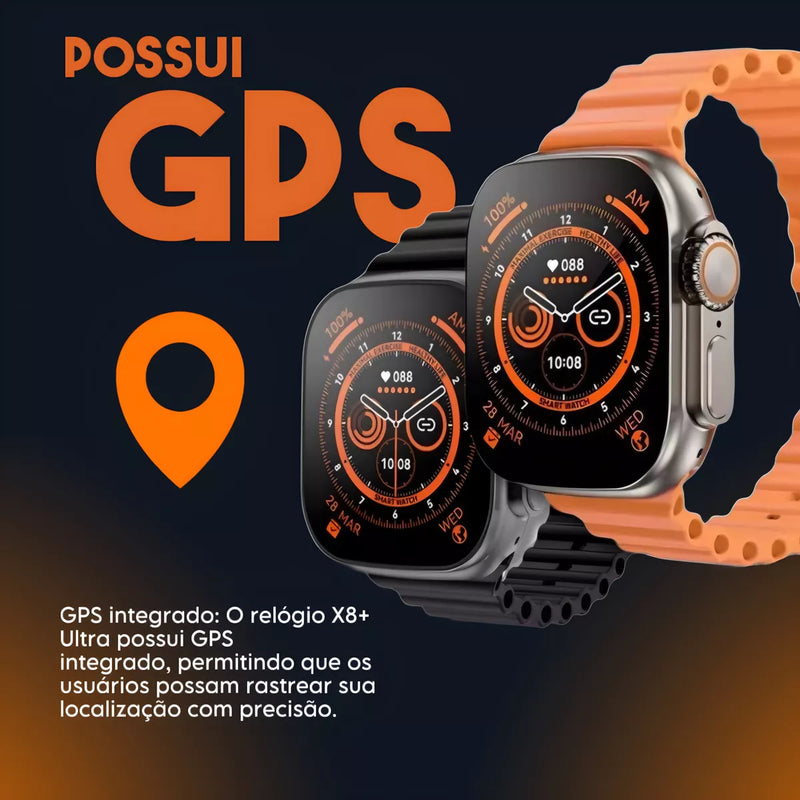 Relógio Smartwatch X8 Ultra - Solo©