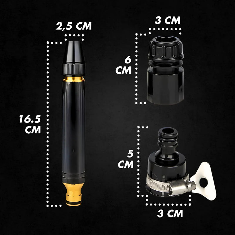 Kit com 4 Bicos de Alta Pressão para Mangueira - Solo©