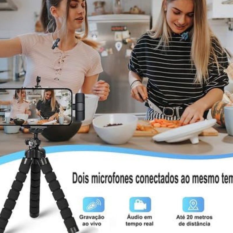 Microfone sem Fio para Android - Solo©